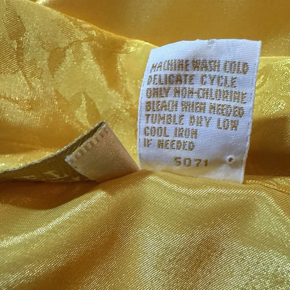 Vintage‎ 90s Gold Label Victorias Secret Night Shirt Dress M/L Satin Oversized